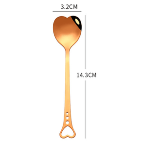 Heart--spoons-4pcs